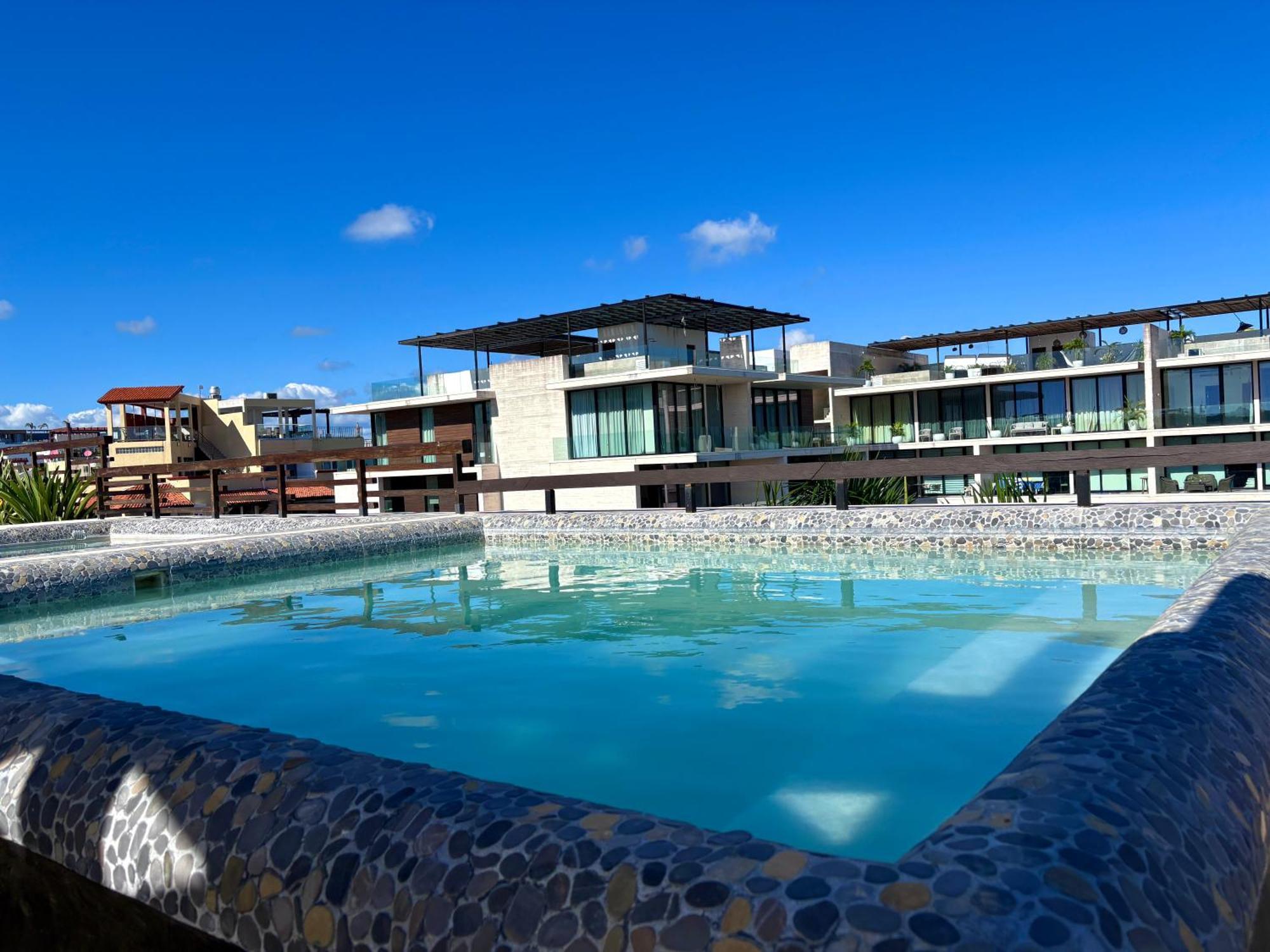 Apartamento Departamento En Aldea Thai Con Terraza, Vista Al Mar Y Alberca Privada, Para 8 Personas Playa del Carmen Exterior foto